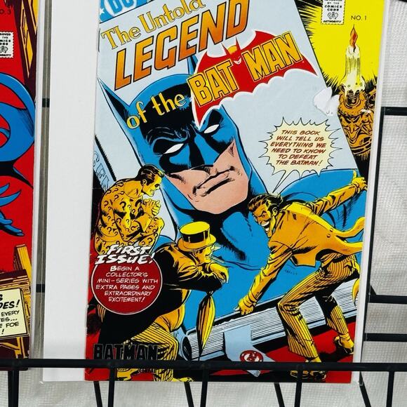 The Untold Legend Of The Batman #1 Cereal, 2-3 Audio Edition Mini Comic Lot DC - Picture 5 of 5
